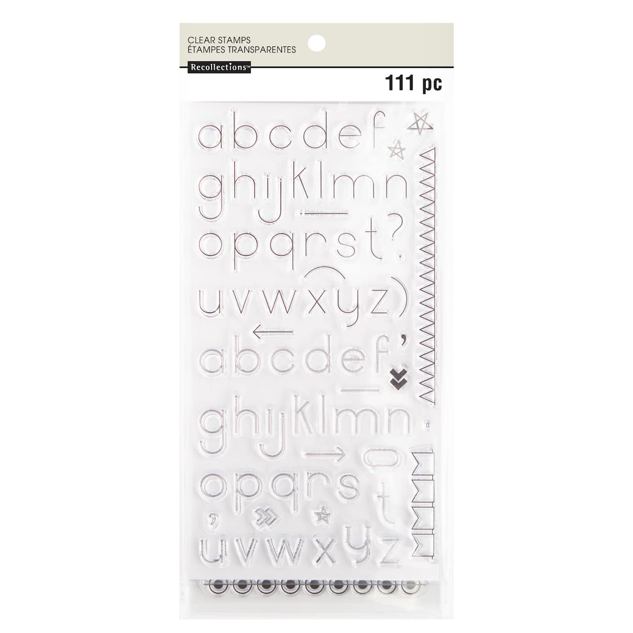 Alphabet Clear Stamps by Recollections&#x2122;